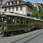 hist.OEG Triebwagen in Mannheim