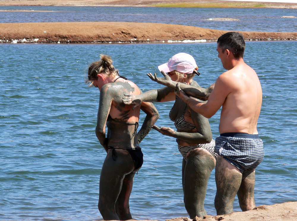 Histoire de boue debout......! Saline de Sal Cabo-Verde