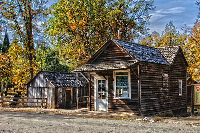 Historic Building in Columbia State Historic Park, California