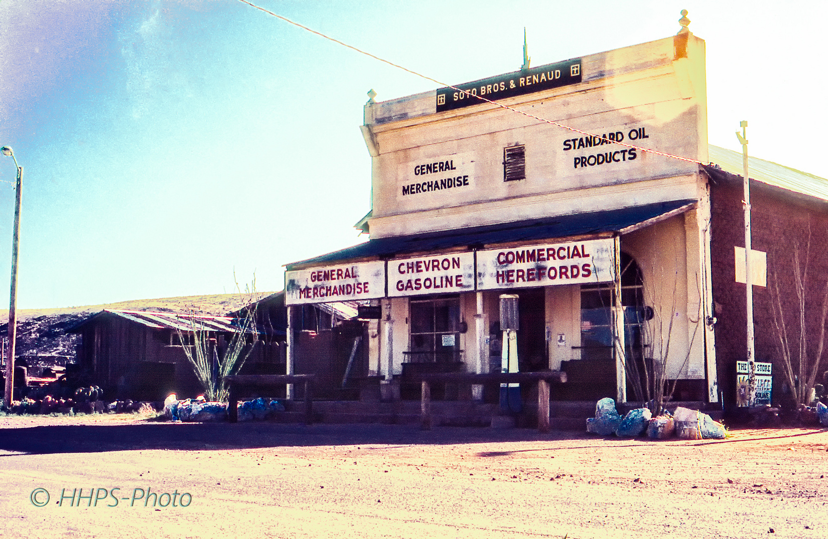 Historic gas station 1985