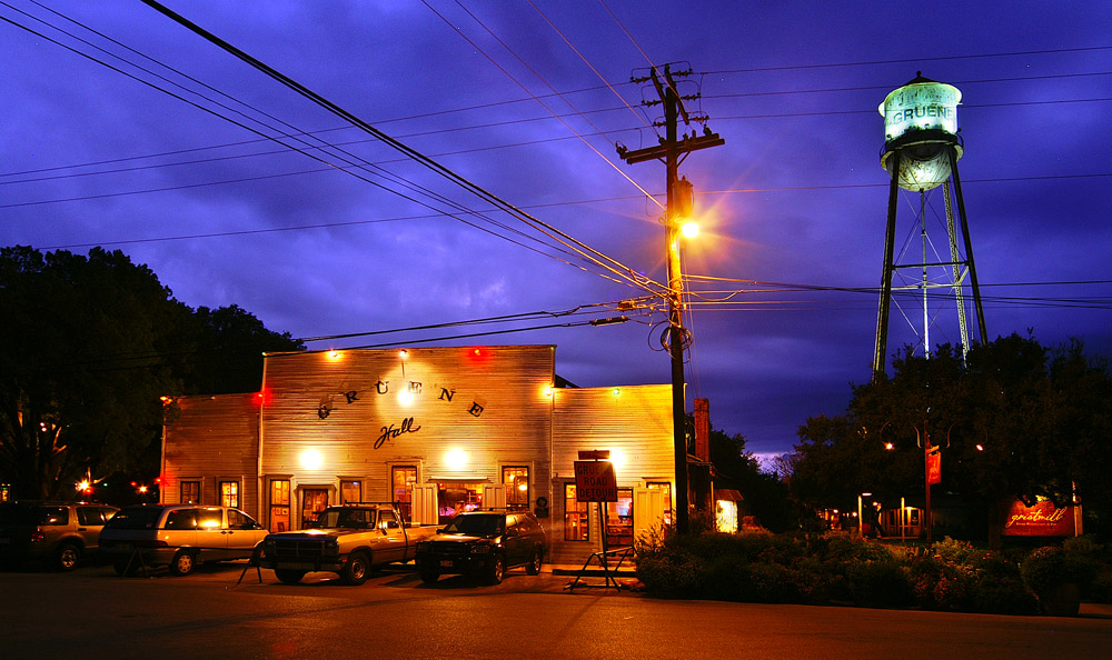 Historic Town of Gruene - Gruene Hall