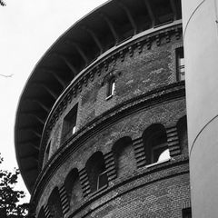 historic WaterTower small Charlottenburg b&w