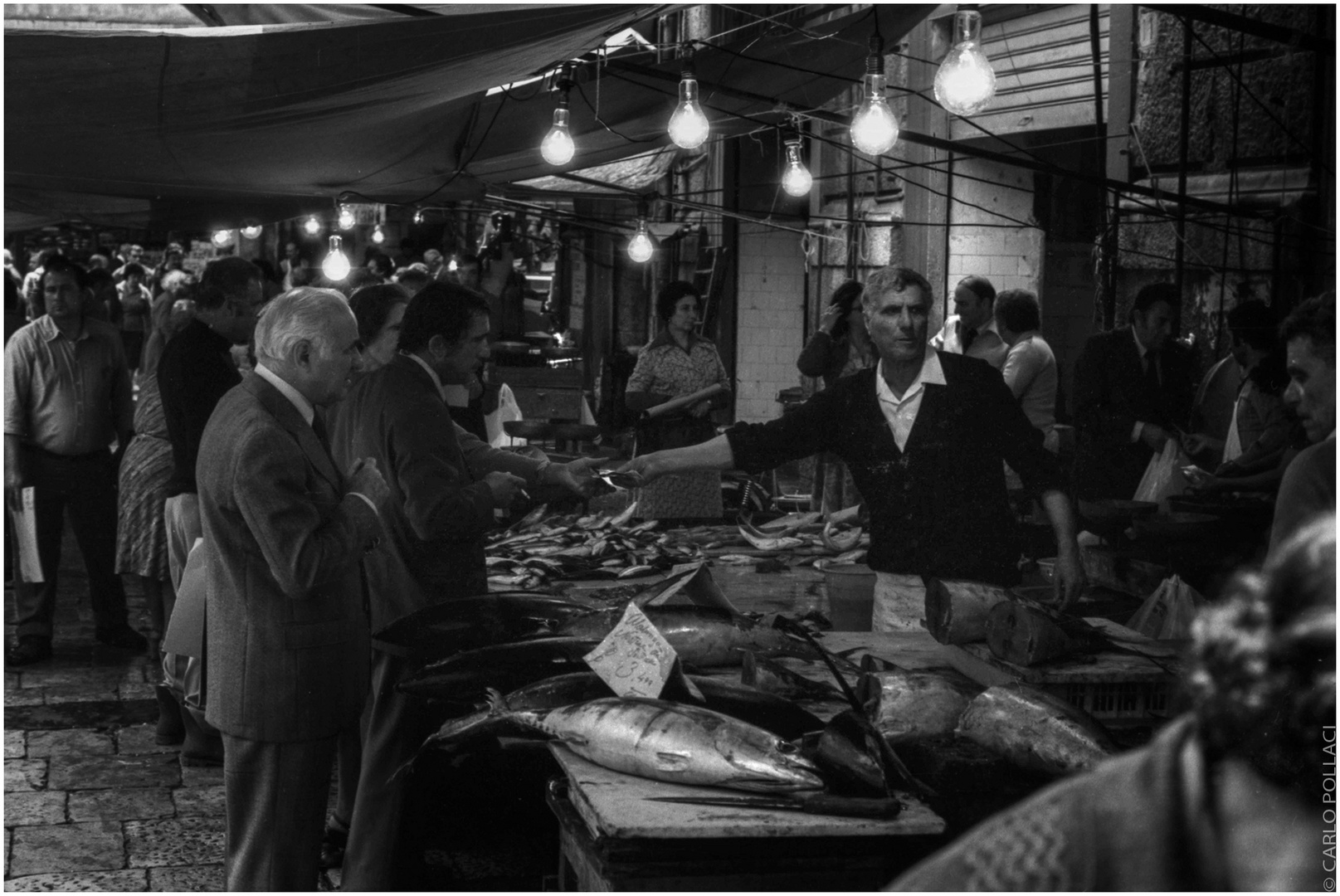 Historical market, the "Vucciria", 1977 #3