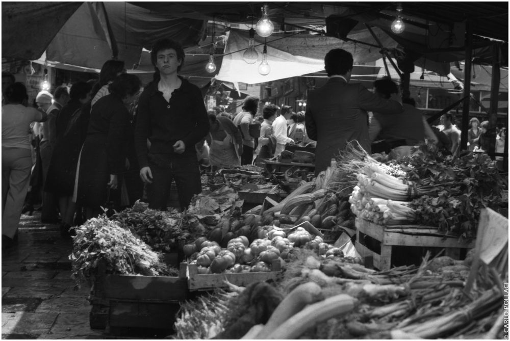 Historical market, the "Vucciria", 1977 #6