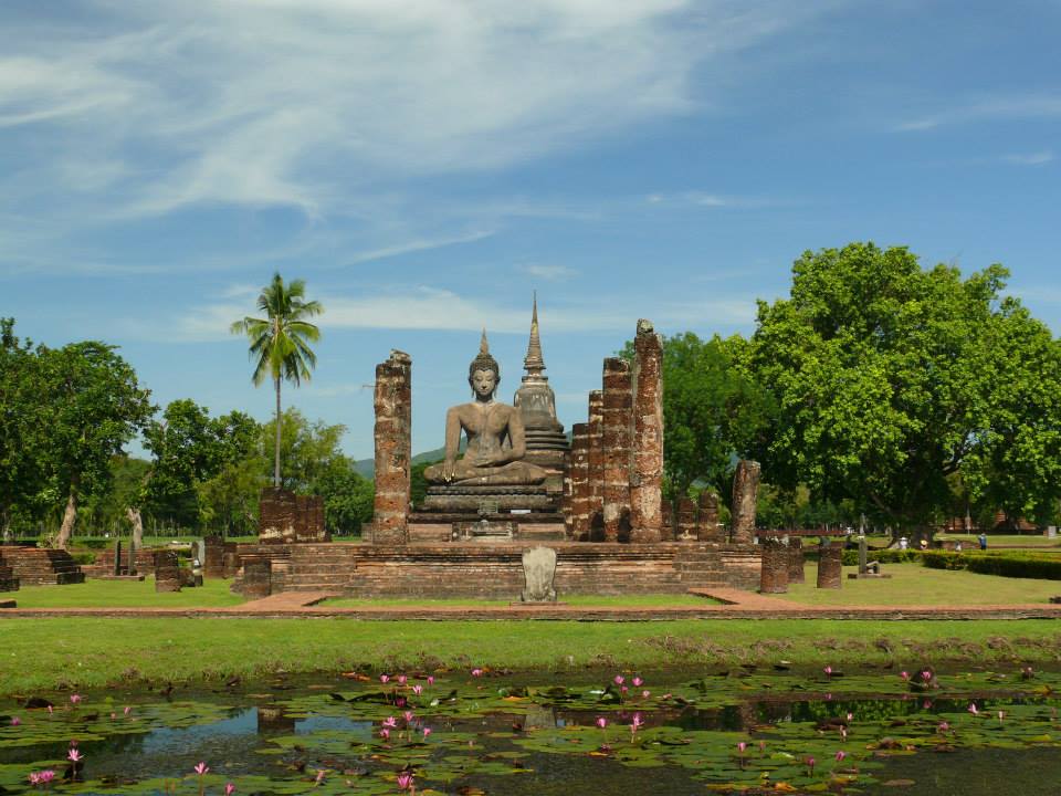 historical park in sukhothai....