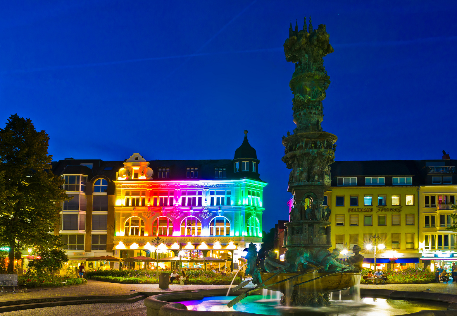 Historiensäule auf dem Görresplatz, Koblenz