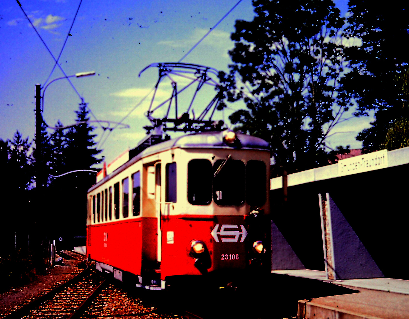 historisch 1987 Gmunden Traundort mit 8132