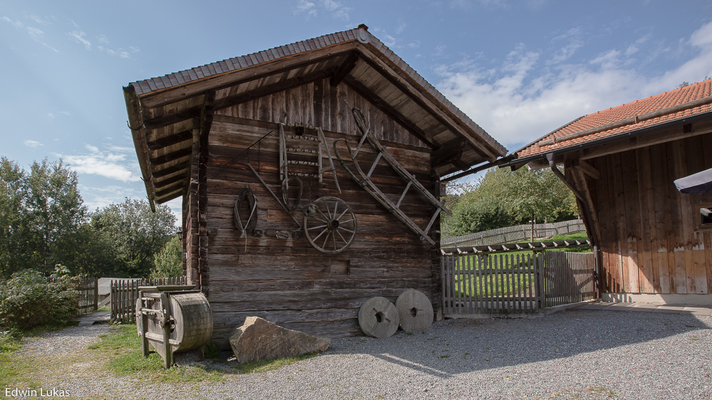 Historische alte Mühle Sankt Englmar