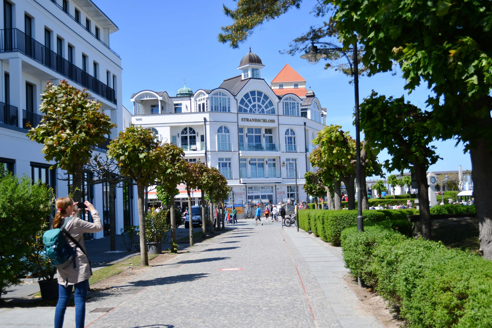 Historische Architektur im Ostseebad Binz