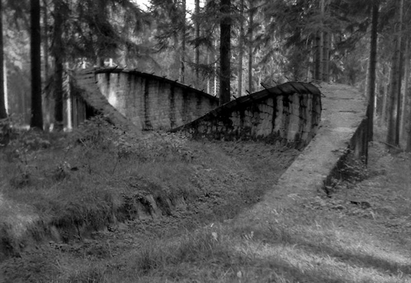 historische Bobbahn