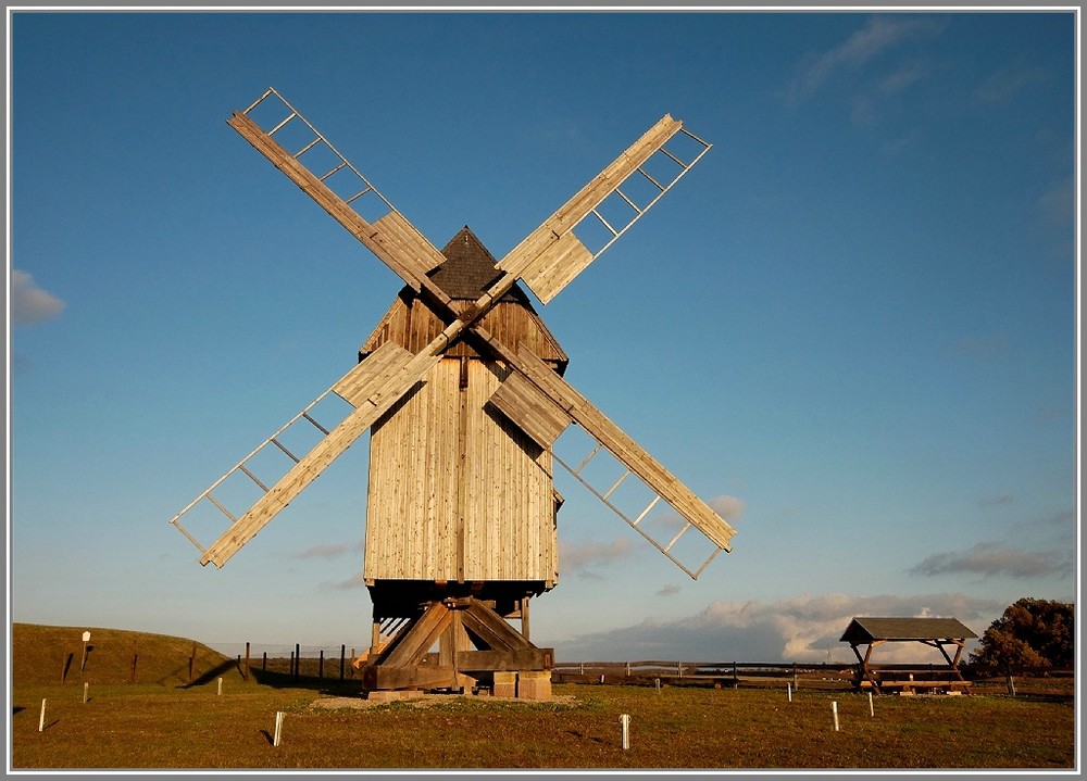 Historische Bockwindmühle