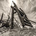 Historische Brücke von Langlois