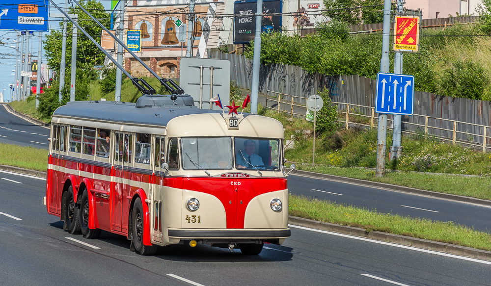 Historische Busse in Plzen 5