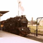 Historische Dampf-Lok der Harzer Schmalspurbahn