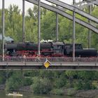 Historische Dampflok auf der Deutschherrnbrücke - Tamron 150-600