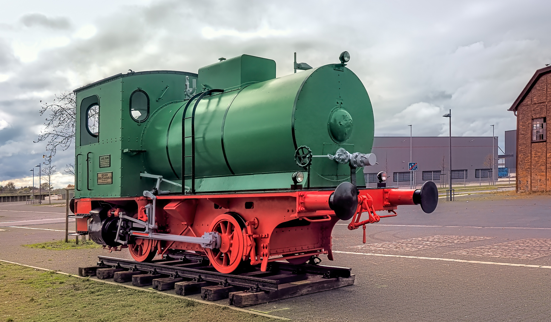 Historische Dampfspeicherlok