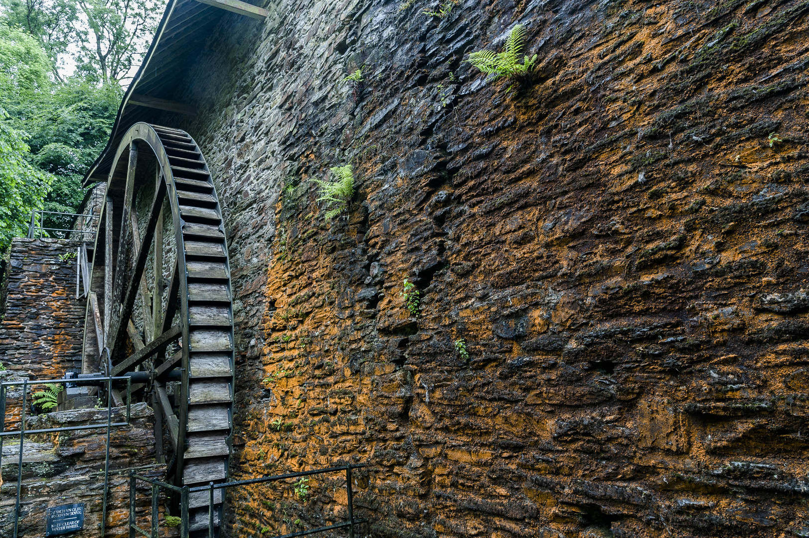 Historische Eisenhütte, Wales