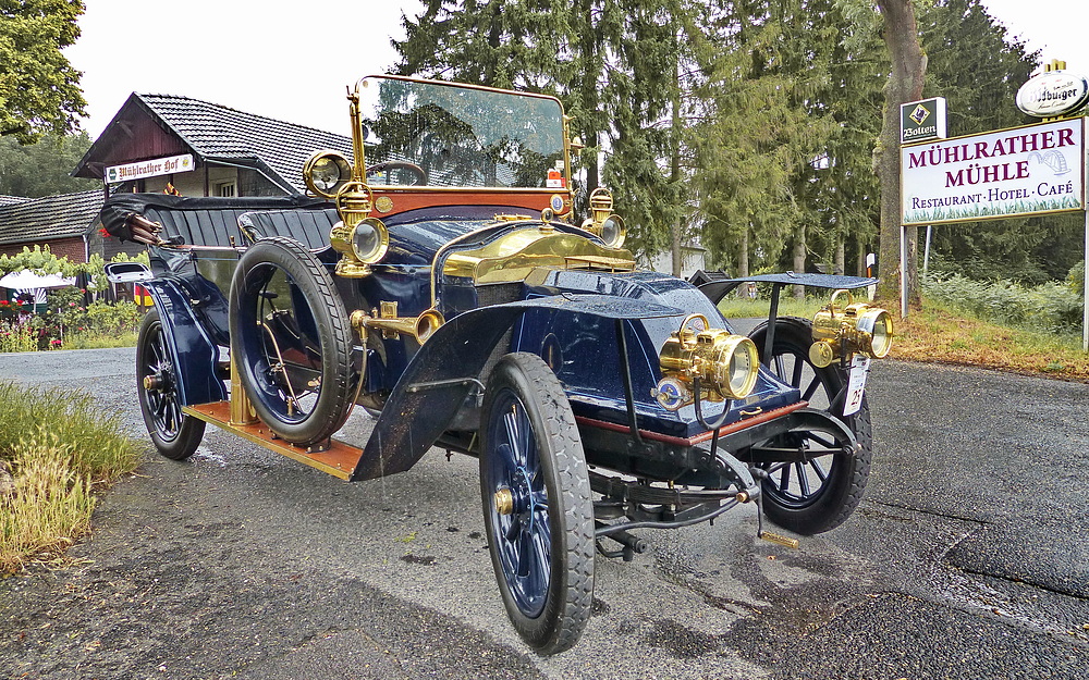 Historische Fahrt aus dem Jahr 1907 Kronprinz Wilhelm RASANZ 3