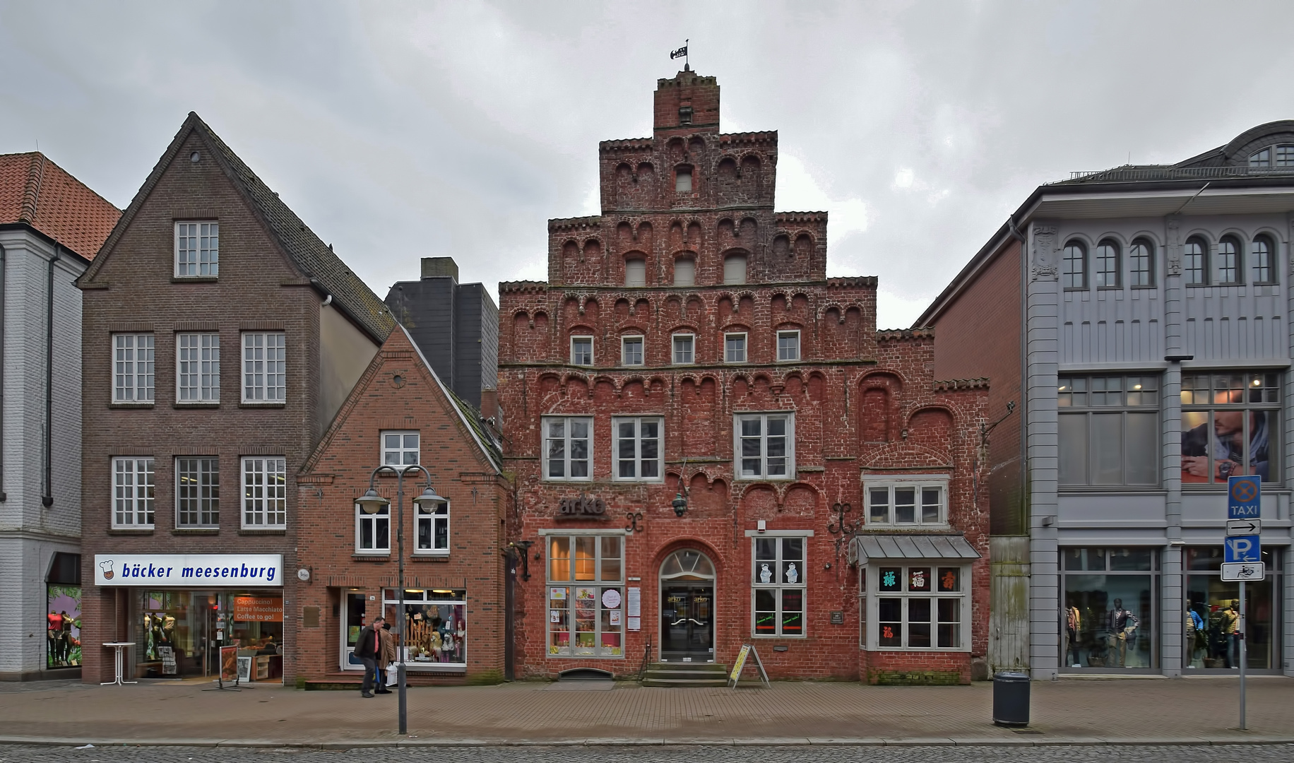 Historische Fassade in Husum