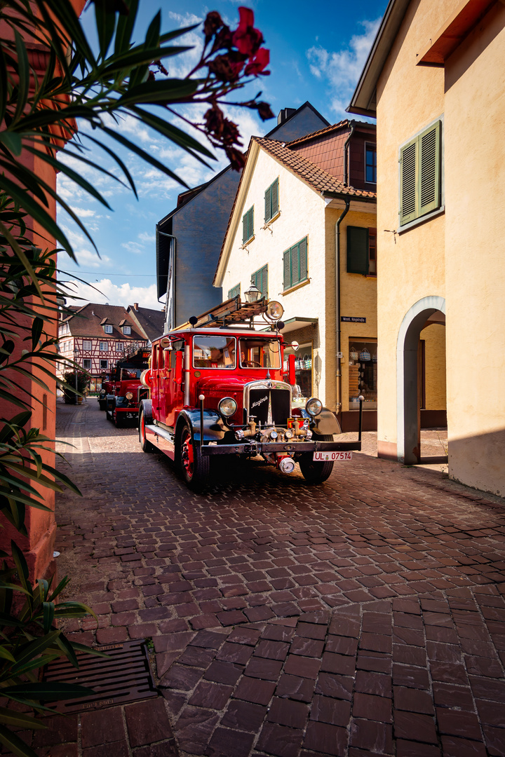 Historische Feuerwehren in  Ettenheim 17. Juli 2023-3