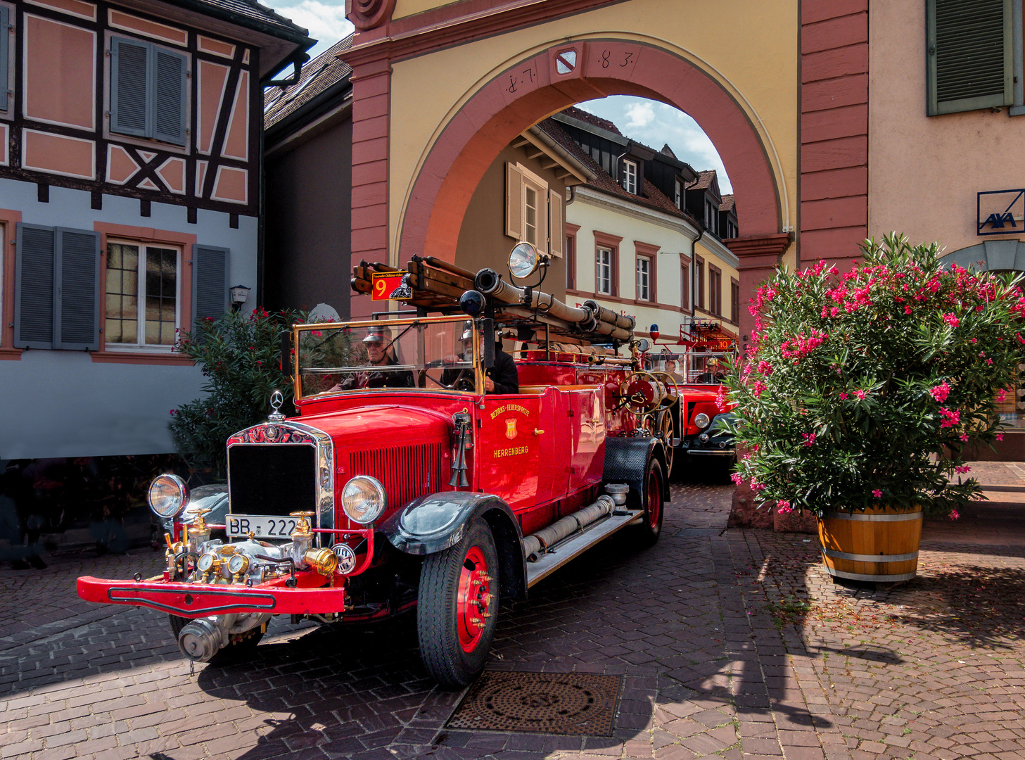 Historische Feuerwehren in  Ettenheim 17. Juli 2023