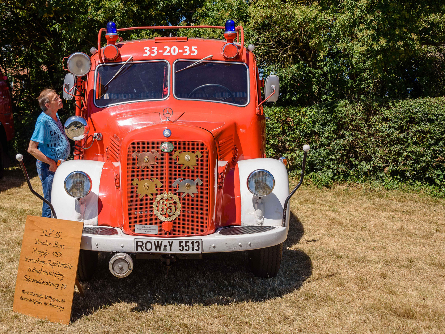 Historische Feuerwehrfahrzeuge in Farbe 5