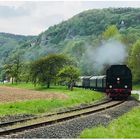 Historische fränkische  Dampflokfahrt 