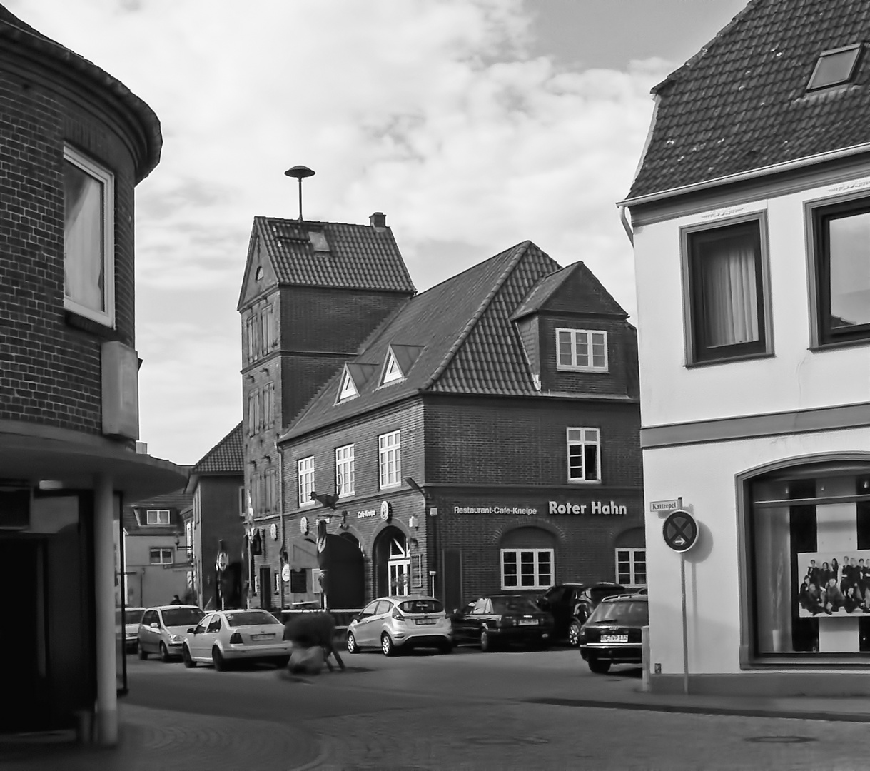 Historische Gebäude in Tönning