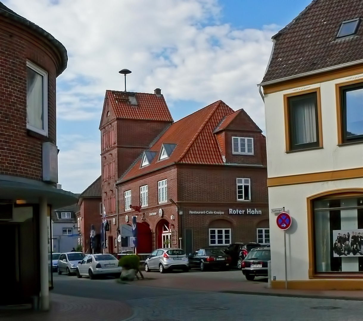 Historische Gebäude in Tönning