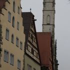 Historische Häuser in Rothenburg o.d.T.