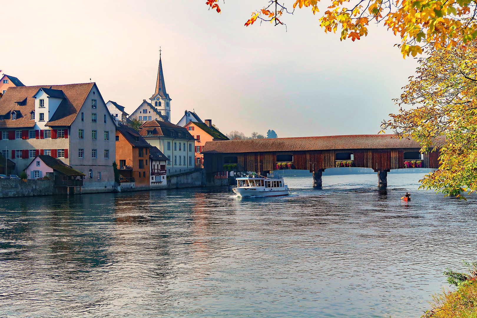 Historische Holzbrücke