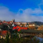 Historische Holzbrücke in Forbach 