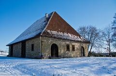 Historische Kelterei aus dem 16. Jahrhundert