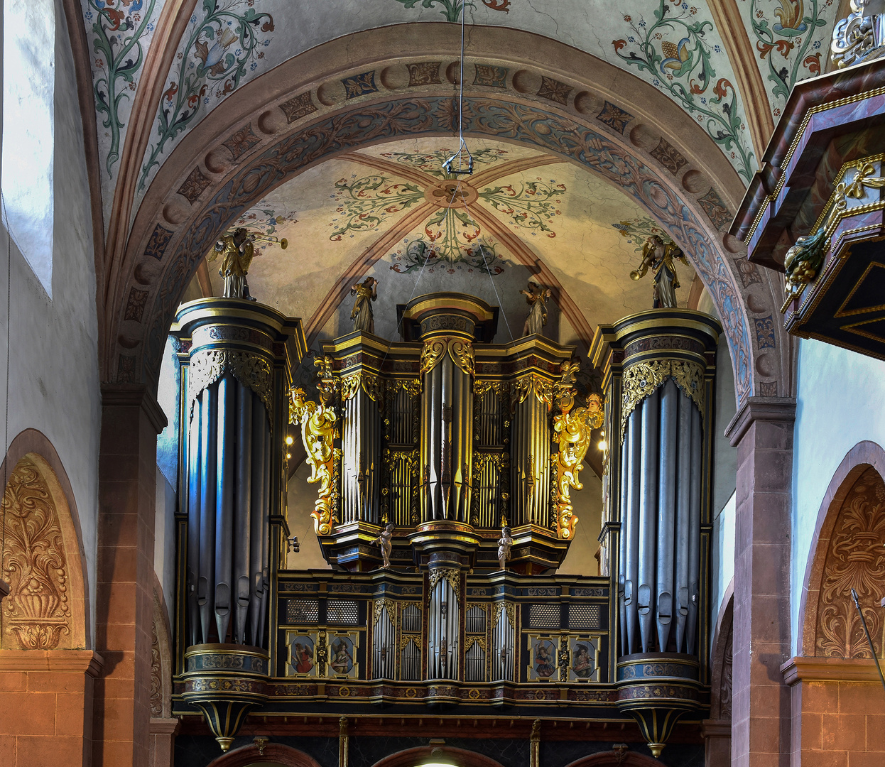 historische König-Orgel der Basilika Steinfeld