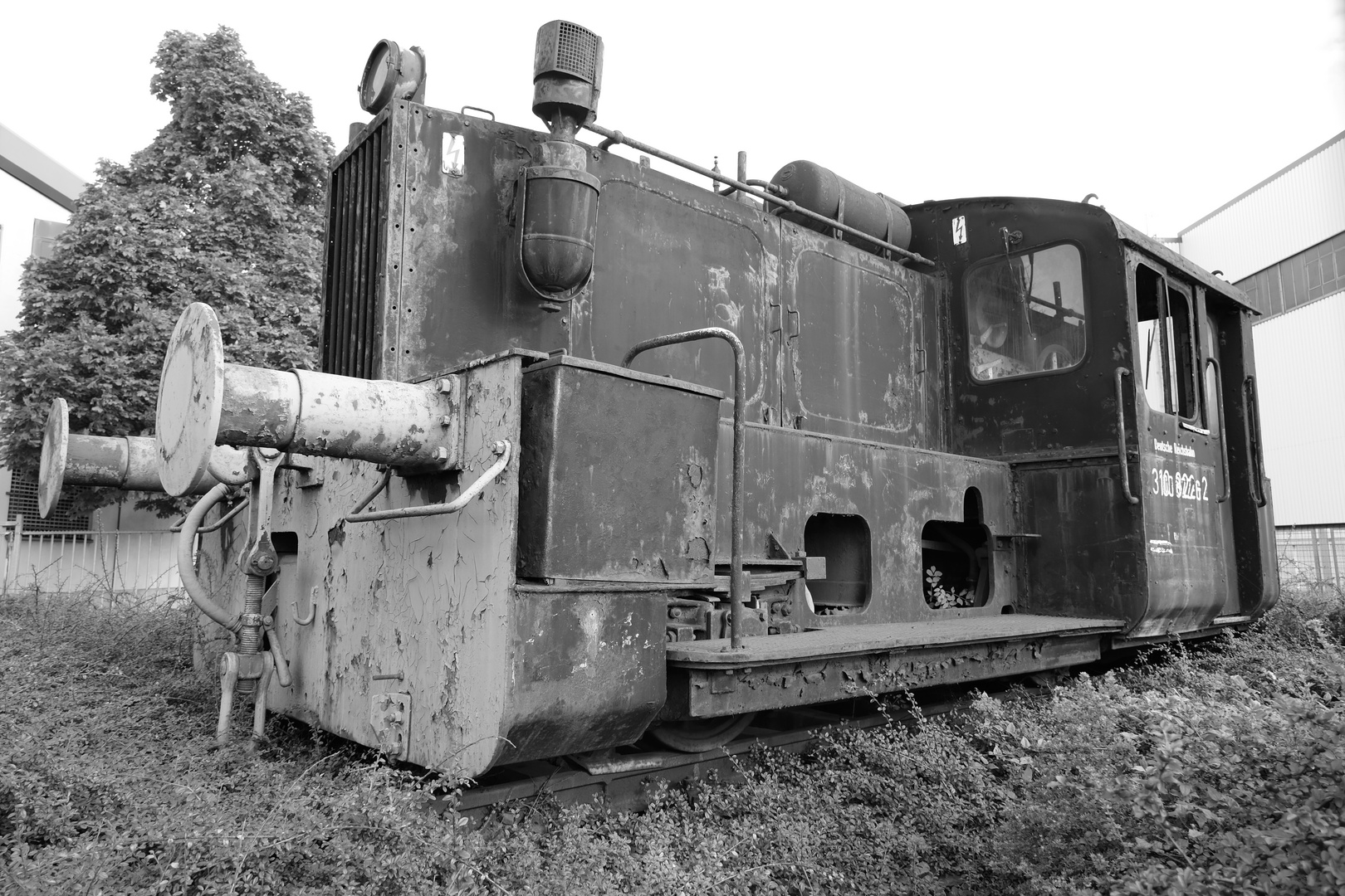 Historische Lokomotive ...