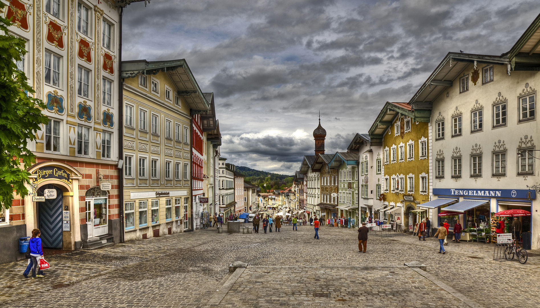 historische Marktstraße