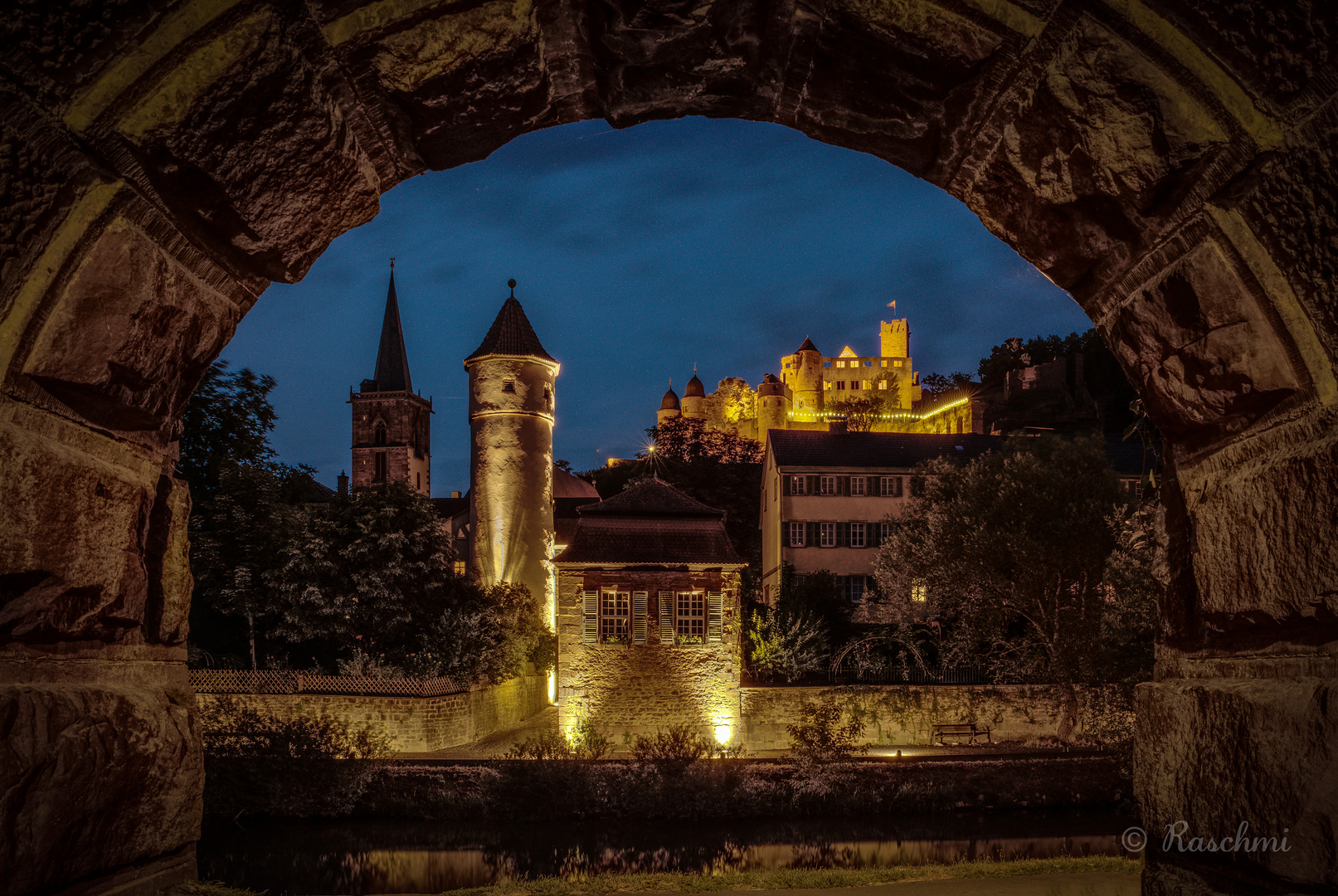 HISTORISCHE MAUERN UM BURG WERTHEIM