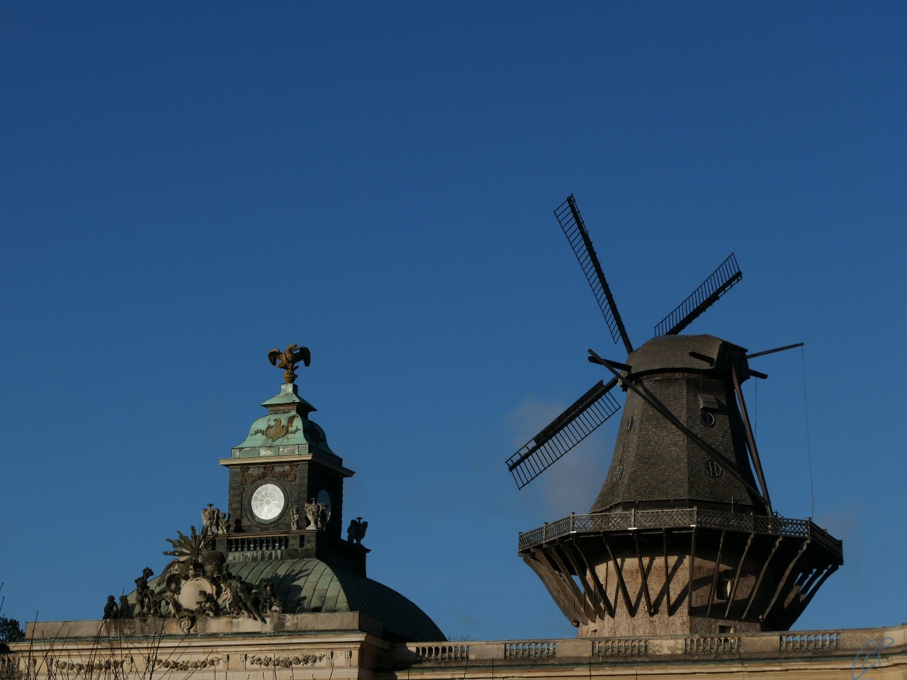 Historische Mühle