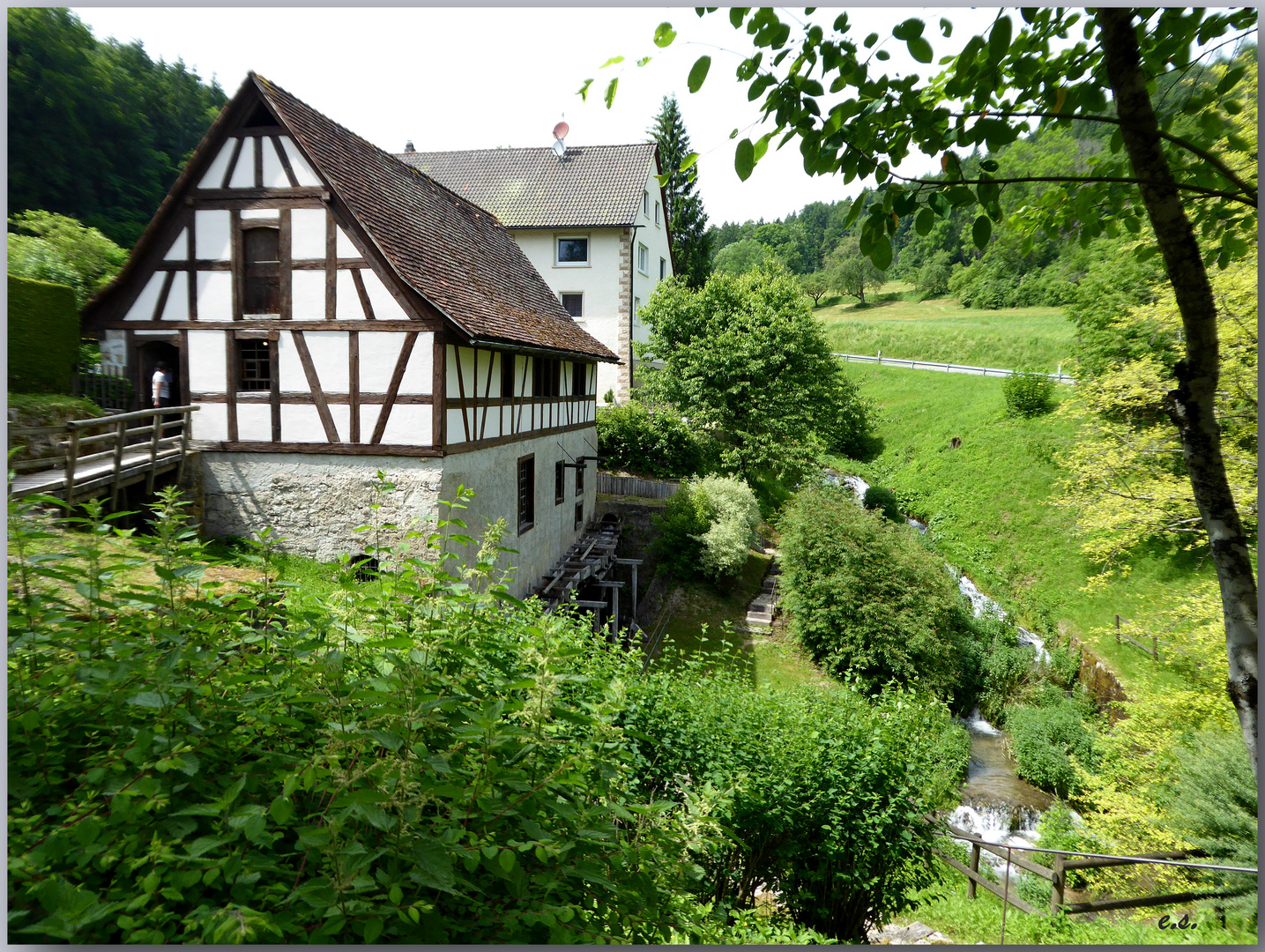 Historische Mühle bei Blumegg