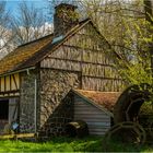 Historische Mühle, Hessenpark im Taunus