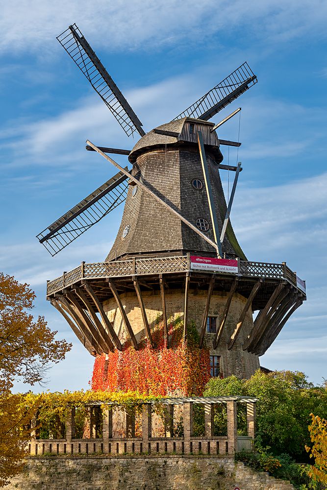 Historische Mühle in Sanssouci