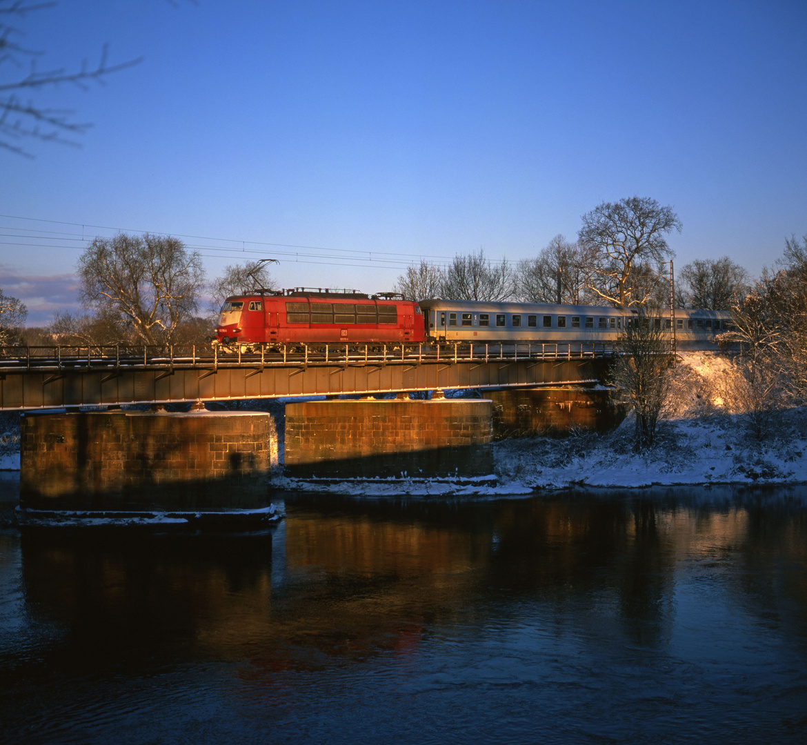 Historische Muldquerung und Schnee von gestern