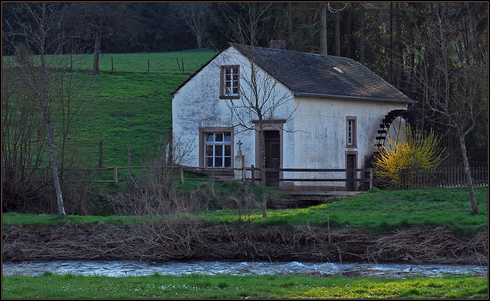 Historische Oelmühle in Bruch