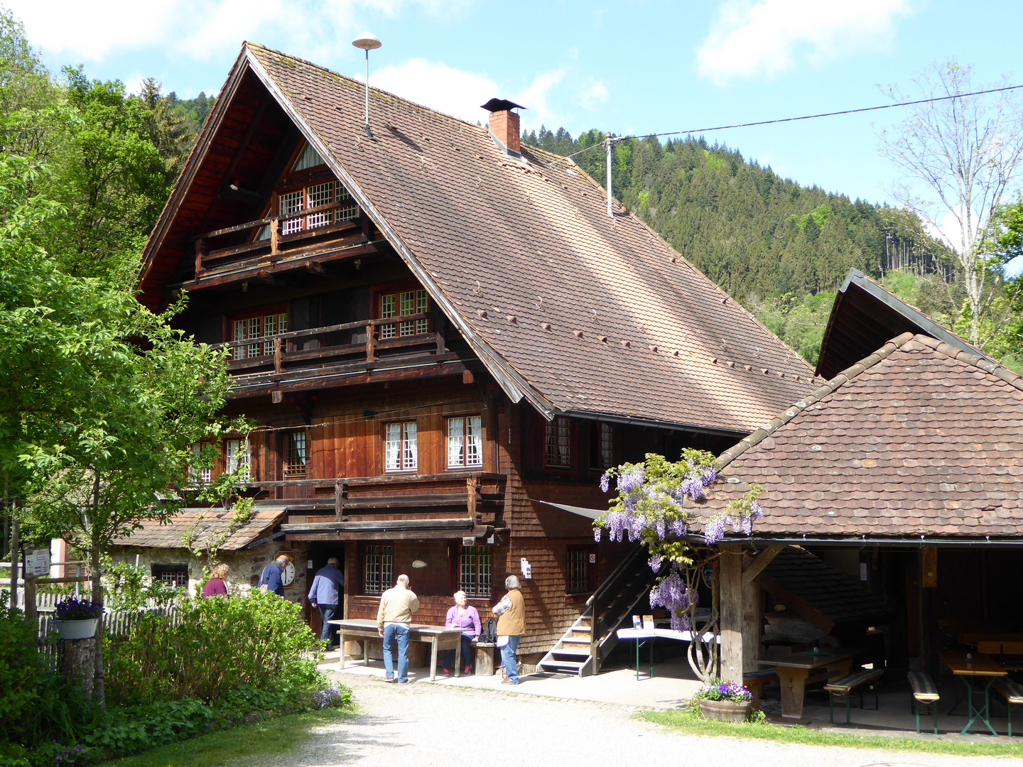 Historische Ölmühle in Simonswald