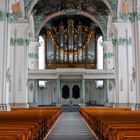 Historische Orgel Kirche St.Gallen