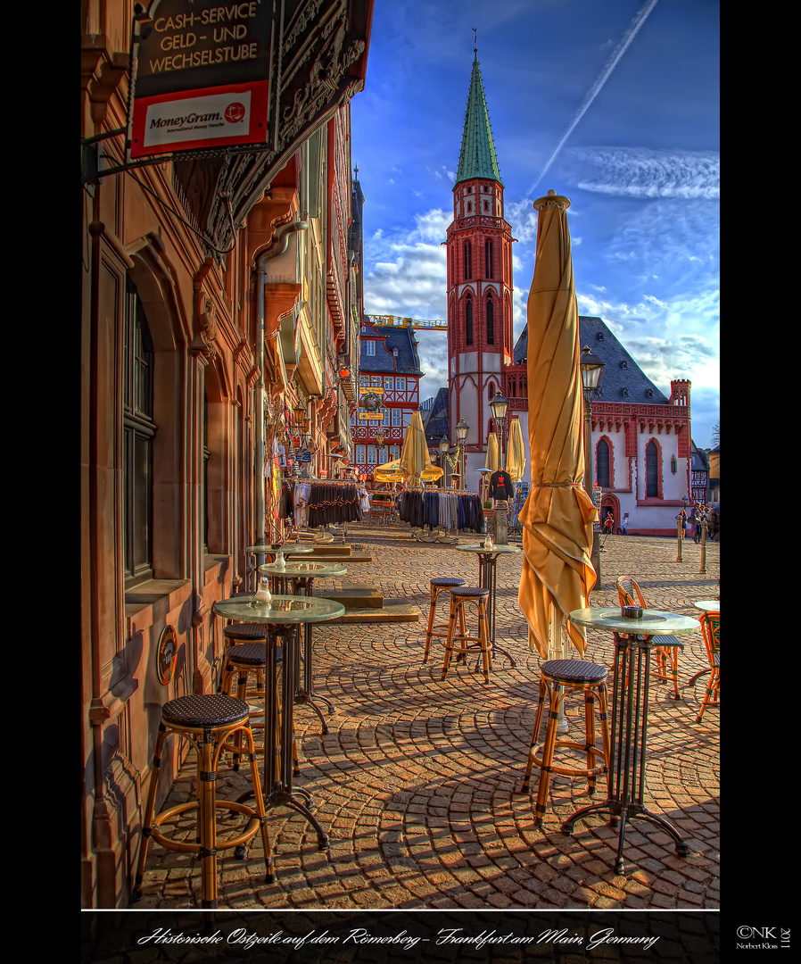 Historische Ostzeile auf dem Römerberg - Frankfurt am Main, Germany