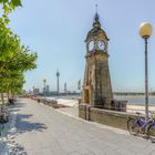 Historische Pegeluhr am Burgplatz