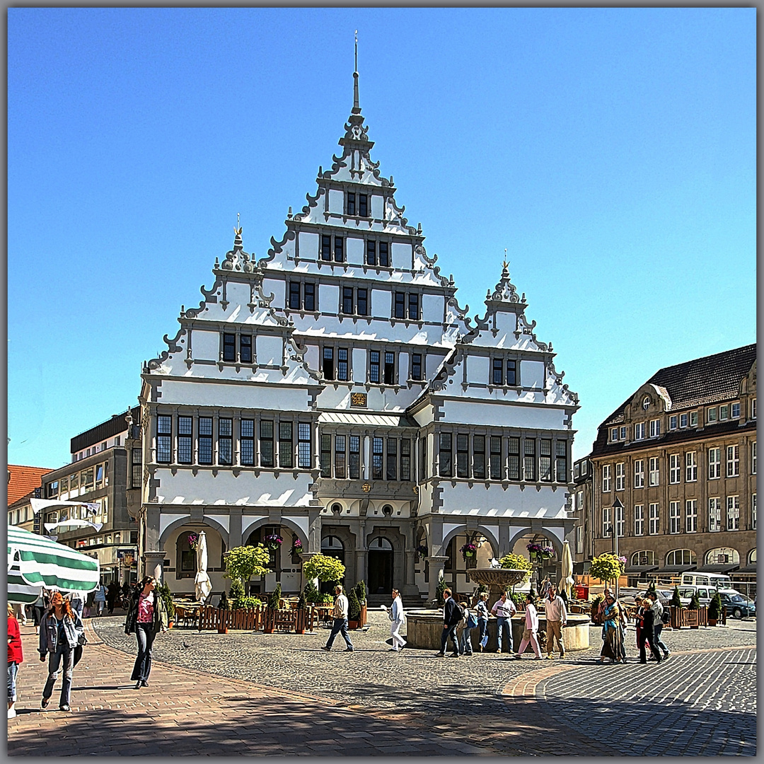 Historische Rathaus Paderborn Foto & Bild historisch, architektur
