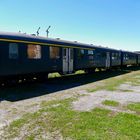 Historische Reisezugwagen der SBB in Romanshorn