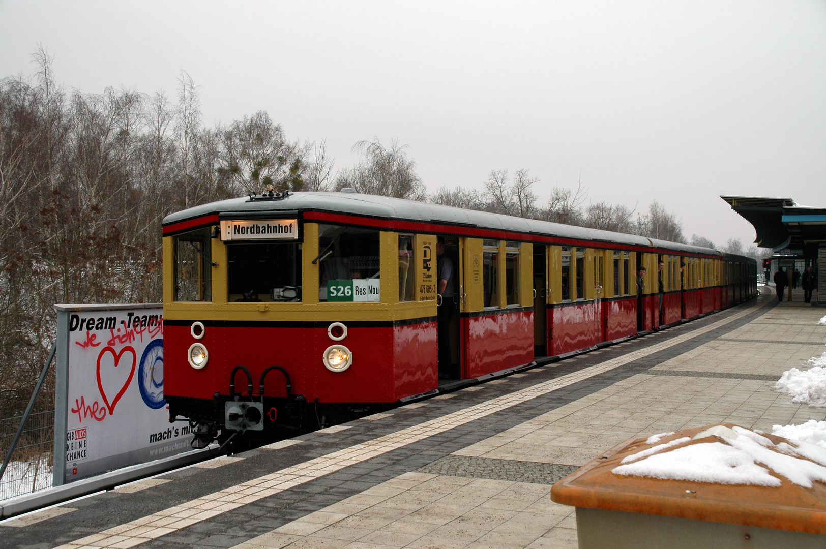 Historische S-Bahn in Berlin